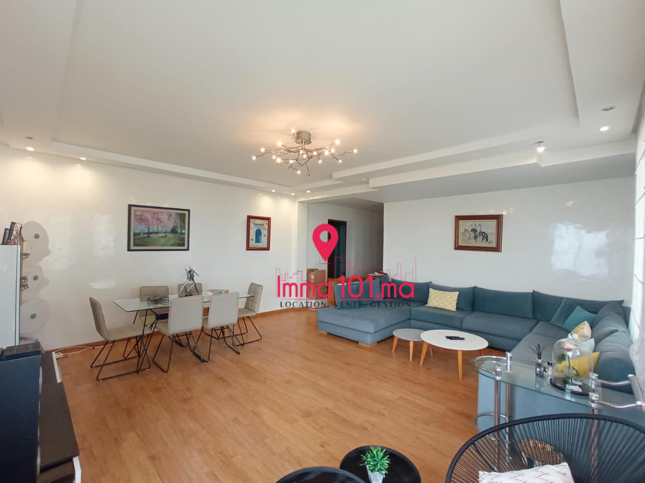 Location appartement meublé à Yaacoub El Mansour AGLAV2446